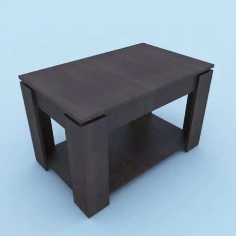 table 80x50x50 cm 3D Model .c4d .max .obj .3ds .fbx .stl .blend 