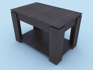 table 80x50x50 cm Modelo 3D