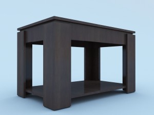 table 80x50x50 cm Modelo 3D
