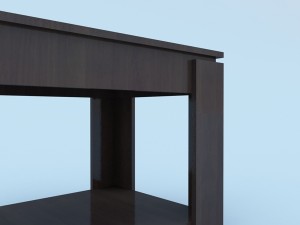table 80x50x50 cm Modelo 3D