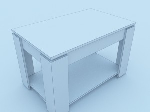 table 80x50x50 cm Modelo 3D