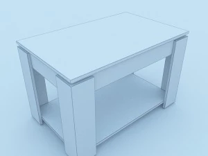 table 80x50x50 cm 3D Model