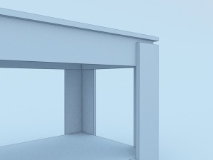 table 80x50x50 cm Modelo 3D