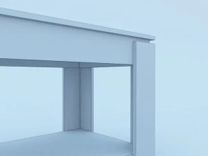 table 80x50x50 cm 3D Model