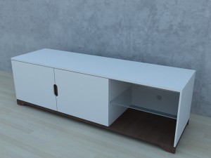 modern tv stand 3Dモデル