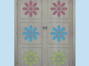 traditional moroccan door 3D मॉडल