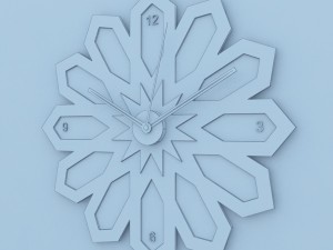 traditional moroccan clock 3D Model