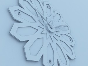 traditional moroccan clock 3D Model
