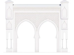 पारंपरिक मोरक्कन दरवाजा फ़ेस सिटी 2 3D मॉडल