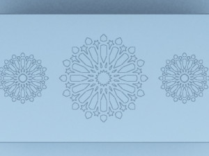 traditional moroccan table 3D Model