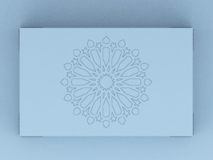 traditional moroccan table 3Dモデル