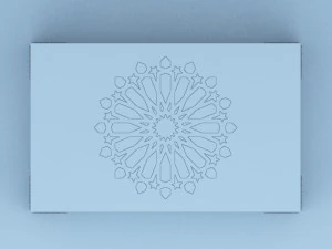 traditional moroccan table 3D Model