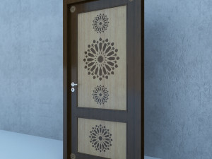 traditional moroccan door 3Dモデル