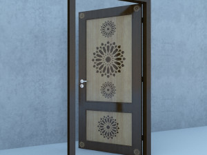 traditional moroccan door 3Dモデル