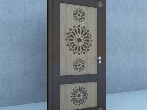 traditional moroccan door 3Dモデル
