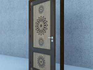 traditional moroccan door 3Dモデル
