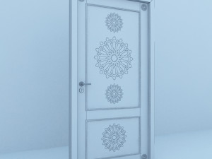 traditional moroccan door 3Dモデル