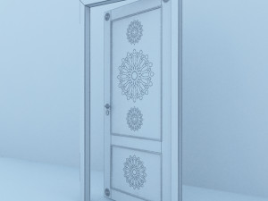 traditional moroccan door 3Dモデル