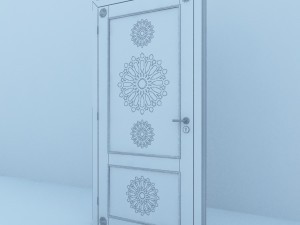 traditional moroccan door 3Dモデル