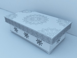 traditional moroccan table 3D Модель