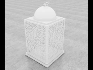 Marokkaanse lantaarn 3D Model