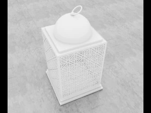 Marokkaanse lantaarn 3D Model