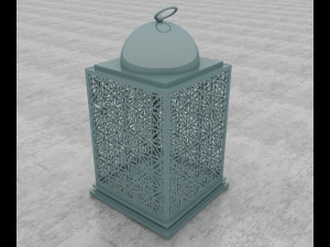 moroccan lantern 3D Model