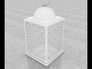 moroccan lantern 3D Model