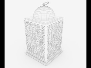 moroccan lantern 3D Model