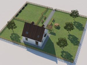 farm house Modelo 3D