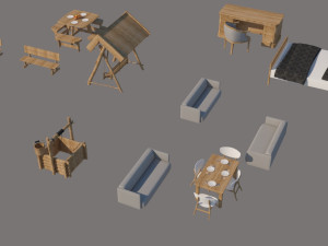 farm house Modelo 3D