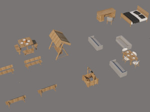 farm house Modelo 3D