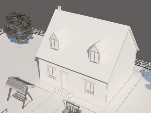 farm house Modelo 3D
