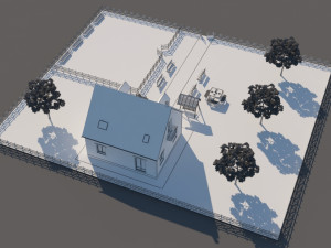 farm house Modelo 3D