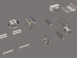 farm house Modelo 3D
