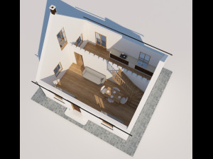 farm house 3d 3D 모델