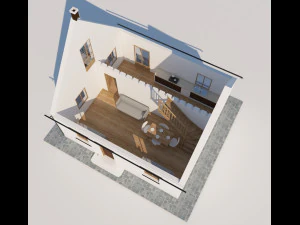 farm house 3d 3D Model