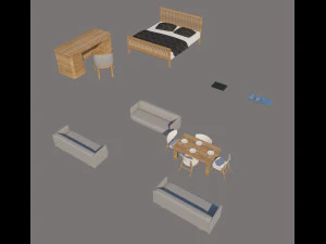 farm house 3d 3D Model