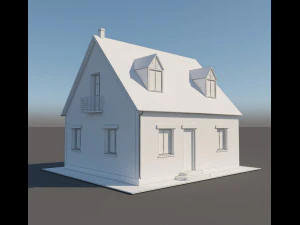 farm house 3d 3D Model