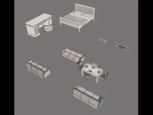farm house 3d 3D Model