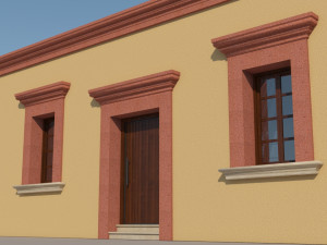 mexican house 3D Model