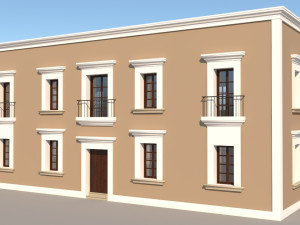 mexican house 3Dモデル