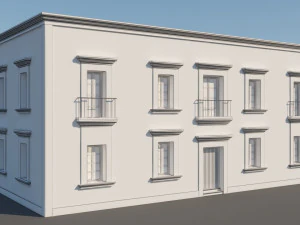maison mexicaine Modèle 3D