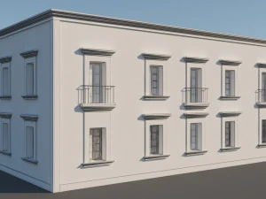 maison mexicaine Modèle 3D
