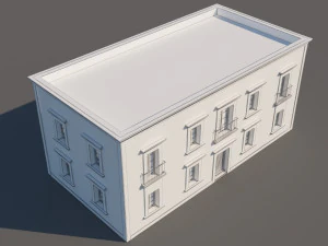 maison mexicaine Modèle 3D