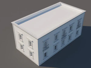 maison mexicaine Modèle 3D