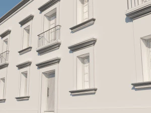 maison mexicaine Modèle 3D