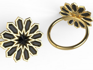 traditional moroccan ring 3d print model 3D 프린트 모델