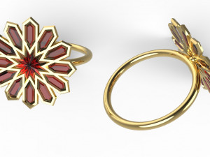 traditional moroccan ring 3d print model 3D Druckmodell