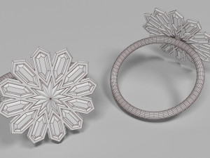 traditional moroccan ring 3d print model 3D Druckmodell